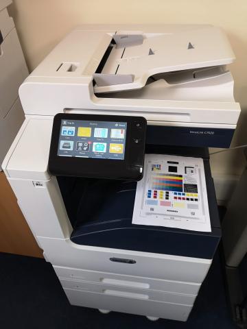 Xerox C7020 printer